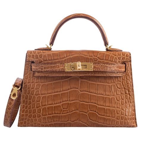 hermes kelly 20cm shiny alligator|hermes kelly mini for sale.